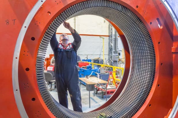 HVAC electric motor repair and rewinding